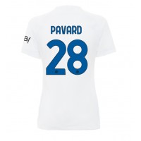 Billiga Inter Milan Benjamin Pavard #28 Borta fotbollskläder Dam 2023-24 Kortärmad